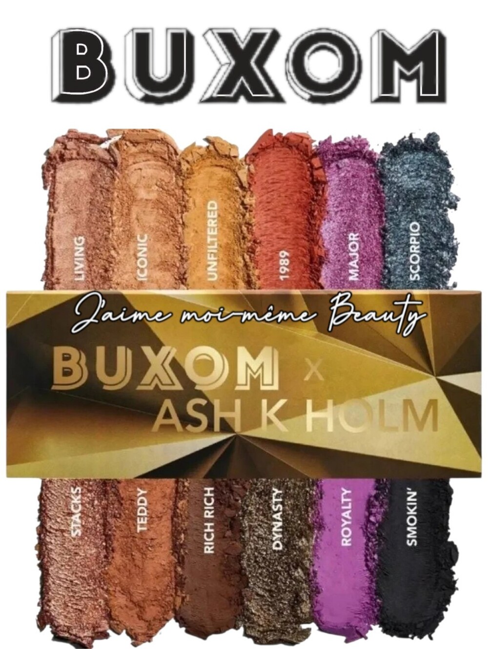 BUXOM × Ash K Holm Eyeshadow Pallette